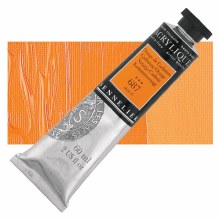 Sennelier Artists Acrylic 60ml Cadmium Orange 687 Sennelier Artists Acrylic 60ml Cadmium Orange 687