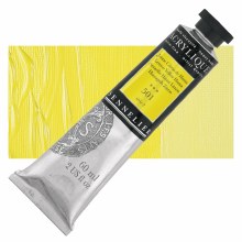 Sennelier Artists Acrylic 60ml Lemon Yellow Hansa 501 Sennelier Artists Acrylic 60ml Lemon Yellow Hansa 501