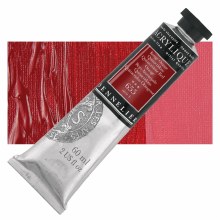 Sennelier Artists Acrylic 60ml Quinacridone Red Orange 655
