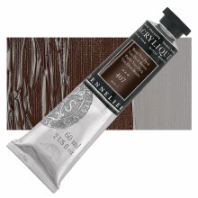 Sennelier Artists Acrylic 60ml Van Dyck Brown 407 Sennelier Artists Acrylic 60ml Van Dyck Brown 407