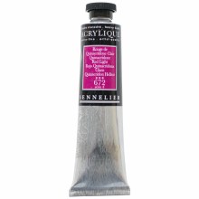 Sennelier Artists Acrylic 60ml Quinacridone Red Light 672