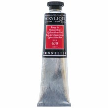 Sennelier Artists Acrylic 60ml Quinacridone Red 679