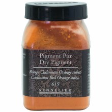Sennelier Pigment Cadmium Red Orange Substitute 100g Sennelier Pigment Cadmium Red Orange Substitute 100g
