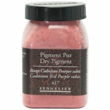 Sennelier Pigment Cadmium Red Purple Substitute 100g Sennelier Pigment Cadmium Red Purple Substitute 100g