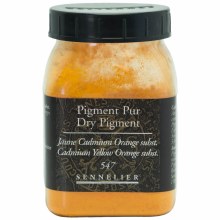 Sennelier Pigment Cadmium Yellow ORange Substitute 100g Sennelier Pigment Cadmium Yellow ORange Substitute 100g