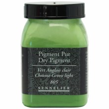 Sennelier Pigment Chrome Green Light 120g Sennelier Pigment Chrome Green Light 120g