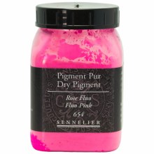 Sennelier Pigment Fluorescent Pink 100g Sennelier Pigment Fluorescent Pink 100g