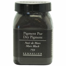 Sennelier Pigment Mars Black 180g Sennelier Pigment Mars Black 180g