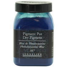 Sennelier Pigment Phtalocyanine Blue 100g Sennelier Pigment Phtalocyanine Blue 100g