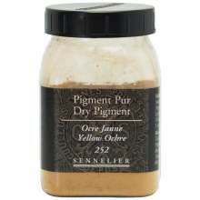 Sennelier Pigment Yellow Ochre 80g Sennelier Pigment Yellow Ochre 80g