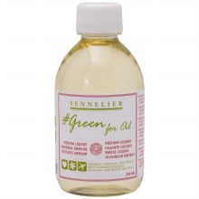 Sennelier Green for Oil - Eco-Friendly Liquid Medium 250ml