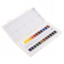Sennelier La Petite Aquarelle Watercolour Travel Box 24 HP Sennelier La Petite Aquarelle Watercolour Travel Box 24 HP
