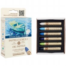 Sennelier Oil Pastels - Seascape Set 6 colours