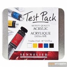 Sennelier Test Pack Acrylique Sennelier Test Pack Acrylique