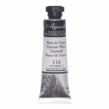 Sennelier L'Aquarelle Watercolour 10ml Titanium White 116