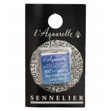 Sennelier L'Aquarelle Watercolour Half Pan Cobalt Blue 307