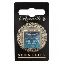 Sennelier L'Aquarelle Watercolour Half Pan Indigo 308