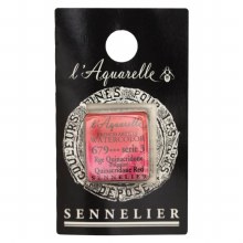 Sennelier L'Aquarelle Watercolour Half Pan Quinacridone Red 679