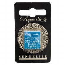 Sennelier L'Aquarelle Watercolour Half Pan Royal Blue 322