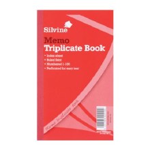 Silvine 605 TriplicateBook 8x5