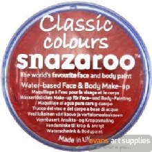 Snazaroo 18ml Classic Bright Red