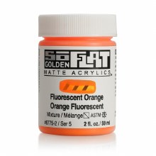 Golden SoFlat 59ml Fluorescent Orange