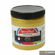 Speedball 8oz Acrylic Gold Speedball 8oz Acrylic Gold