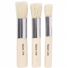 Stencil Brushes - Pack of 3 (11mm, 14mm, 17mm)