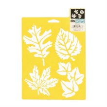 Stencil Mania - More Leaves