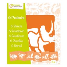 Stencils - Set of 6 Dinosaur
