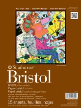 Strathmore 400 Series - Bristol Pad 9x12" Vellum Strathmore 400 Series - Bristol Pad 9x12" Vellum