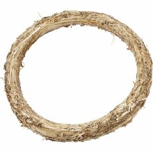 Straw Wreath 35cm