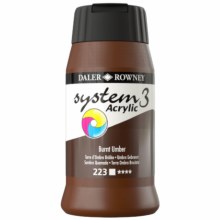 Daler-Rowney System3 500ml Burnt Umber Daler-Rowney System3 500ml Burnt Umber