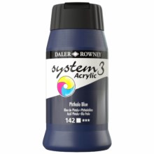 Daler-Rowney System3 500ml Phthalo Blue