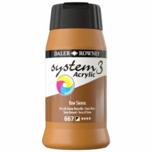 Daler-Rowney System3 500ml Raw Sienna