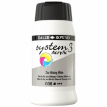 Daler-Rowney System3 500ml Zinc Mixing White