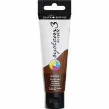 Daler-Rowney System3 59ml Burnt Umber Daler-Rowney System3 59ml Burnt Umber