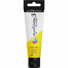 Daler-Rowney System3 59ml Fluorescent Yellow Daler-Rowney System3 59ml Fluorescent Yellow