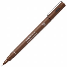 Uni Pin Fine Line Pen 0.5mm Sepia