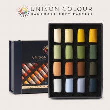 Unison Pastels Set of 16 Half Sticks - Landscape