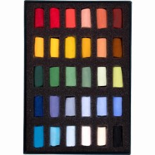 Unison Pastels Set of 30 Half Sticks - Starter