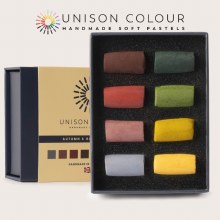 Unison Pastel Set of 8 Half Sticks - Autumn (New Version)