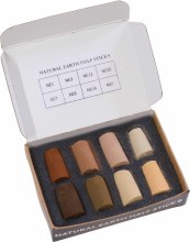 Unison Pastel Natural Half Stick Set of 8