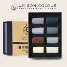 Unison Pastel Set of 8 Half Sticks - Winter (New Version)