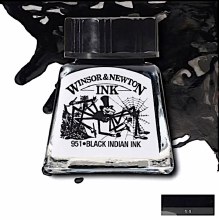 WINSOR & NEWTON INK 14ML BLACK