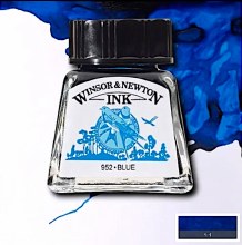 WINSOR & NEWTON INK 14ML BLUE