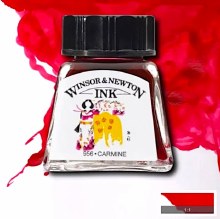 WINSOR & NEWTON INK 14ML CARMINE