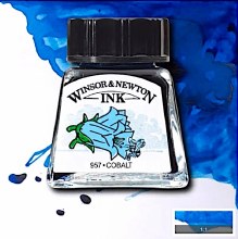 WINSOR & NEWTON INK 14ML COBALT