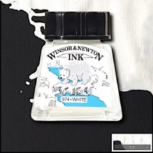 WINSOR & NEWTON INK 14ML WHITE
