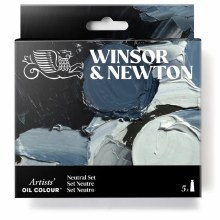 Winsor & Newton Artist's Oil Colour Neutral Set 5x37ml
